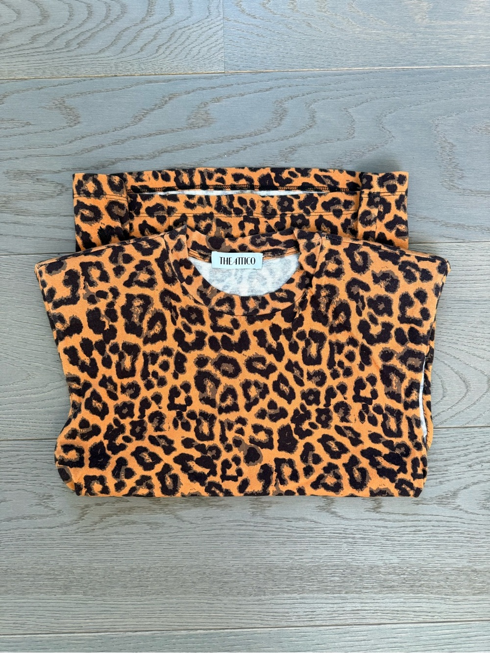 Attico Leopard Print Women's Top
